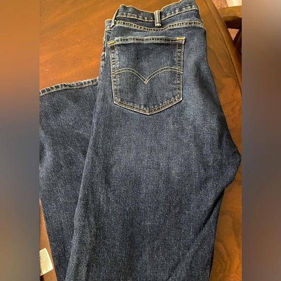 Men’s Levi Strauss & Co 505 Jeans Dark Wash - Picture 7 of 11